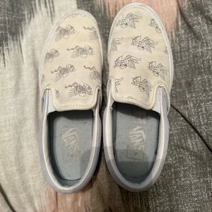 Vans Women’s Classic Slip On Love You To Death Suede Shoes